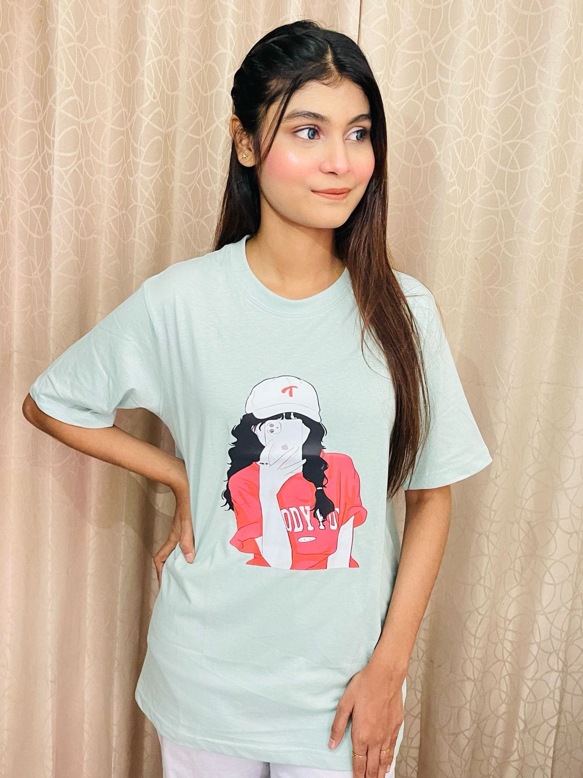 Dropsholder T-shirt for women