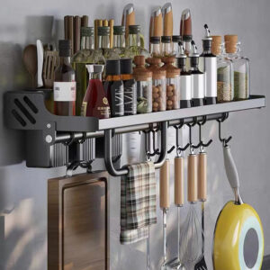 Kitchen Organizer | Wall Mounted | Spoon knife fork & Container Organizer